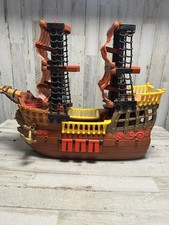 Mattel Fisher Price Imaginext Adventure 2006 barco pirata solo barco retirado