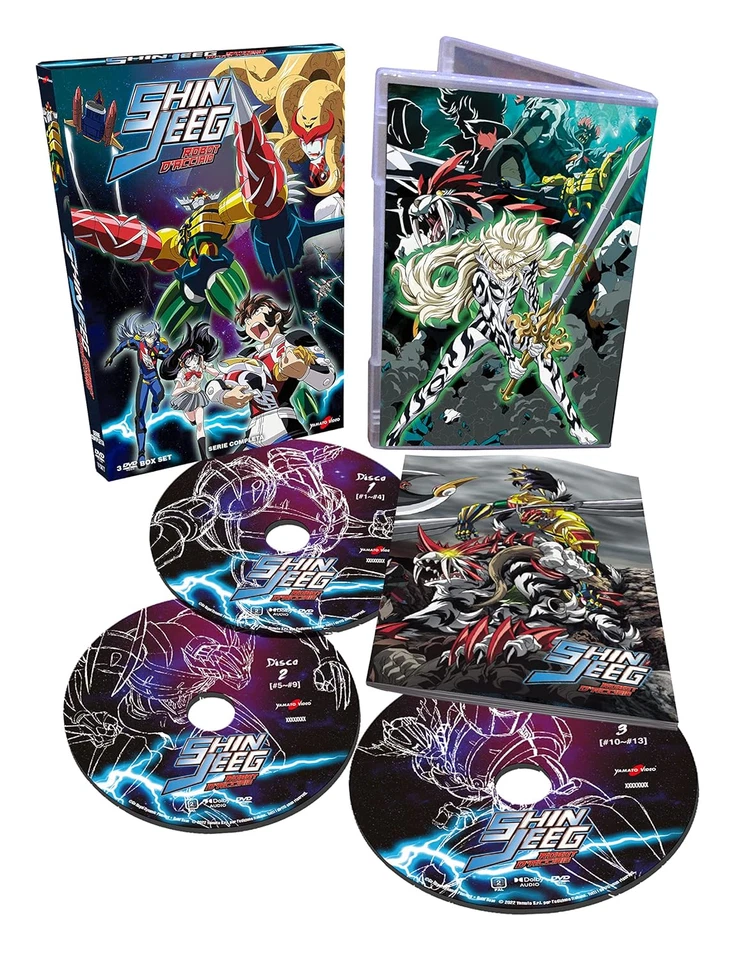 Shin Jeeg Robot D'Acciaio - Dvd (3 Dvd) - Immagine 4 di 4