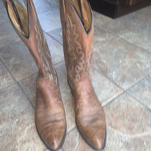 Dan Post Men Western Cowboy Boots Size 9 D - Picture 3 of 13