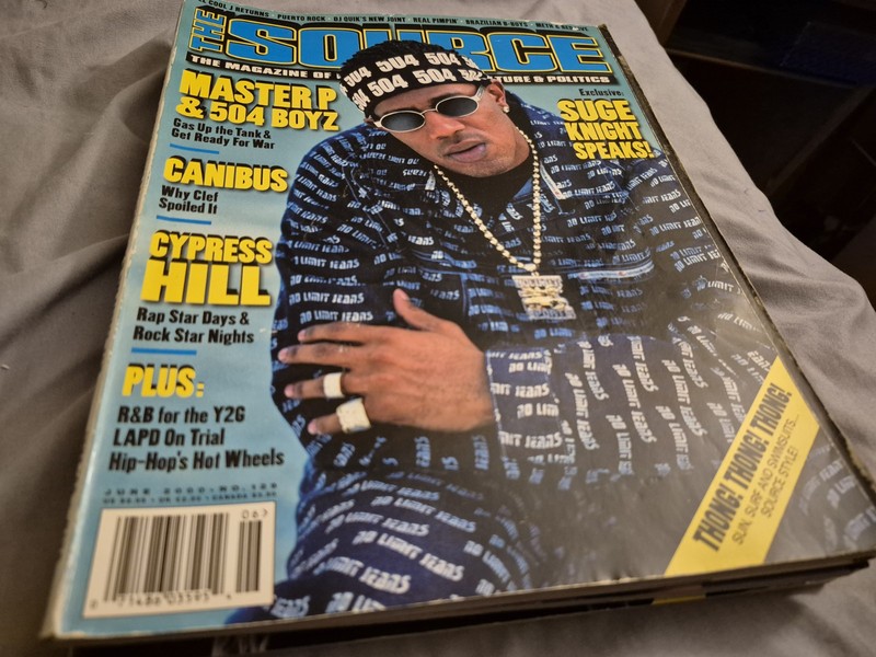 THE SOURCE magazine Master P Canibus Cypress Hill Suge Knight 504 Boyz LL Cool J