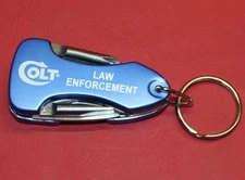 Colt Law Enforcement Multi Tool Key Chain with light