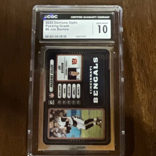 2025 Donruss Optic Joe Burrow Base (RAW)