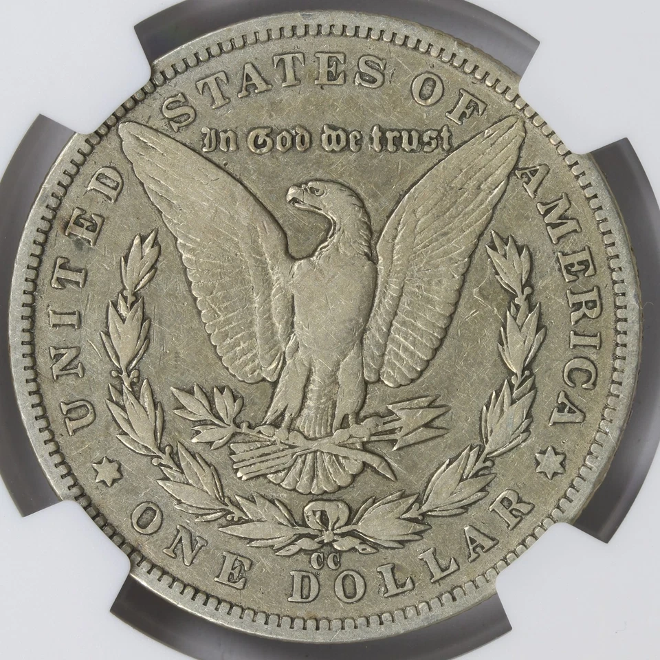 1893-CC $1 Morgan Dollar NGC F15 - Image 4 of 4