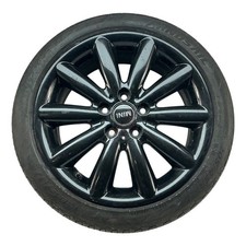 BMW Mini F55 F56 F57 17 inch Alloy Wheel Cosmos Spoke Black 6855109
