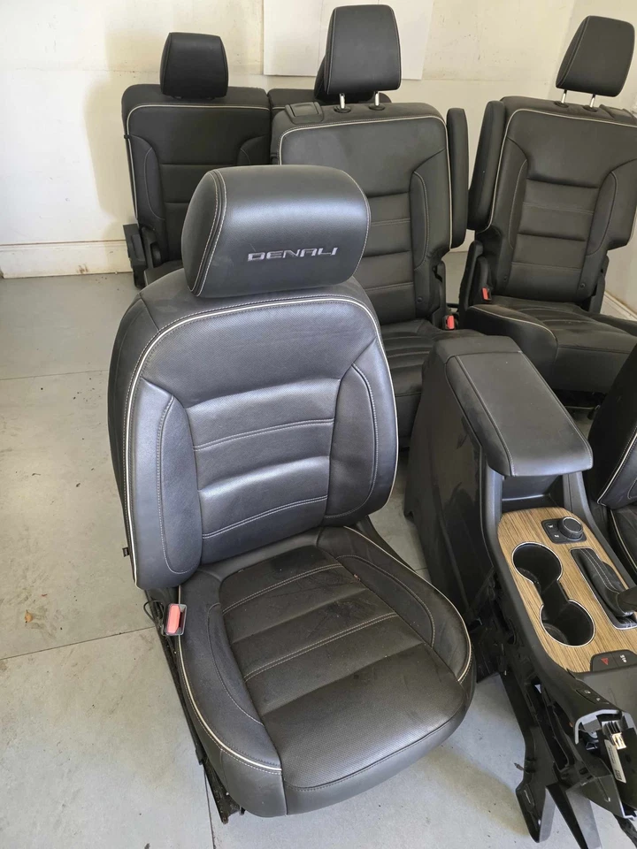 2017-2021 GMC ACADIA DENALI COMPLETE BLACK LEATHER INTERIOR - Image 4 of 4