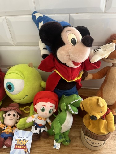 Disney Bundle X10 Toys Story Mickey Mouse The Lion King Monsters Inc Grumpy - Picture 4 of 13