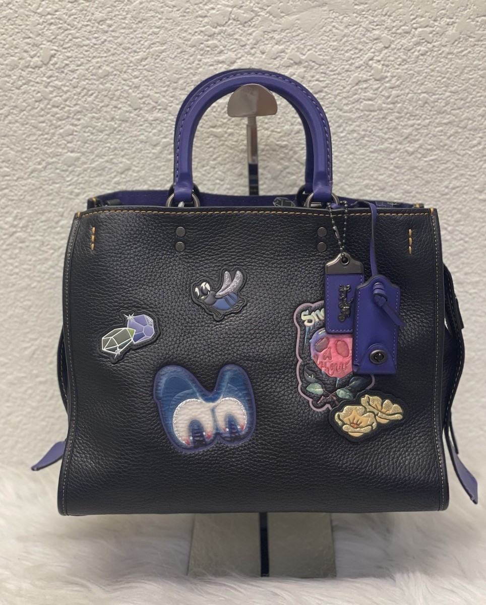 Coach 1941 Disney X Rogue With Patches 32793 Black Copper Snow