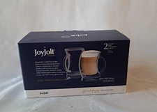 2 JoyJolt Caleo Double Wall  glasses Cappuccino Cups
