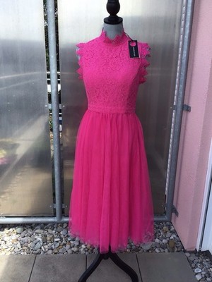 NEU Cocktailkleid Abendkleid  Kraimod Apart Gr. 38 Spitze Tüll pink