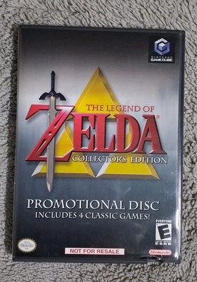 THE LEGEND OF ZELDA COLLECTOR'S EDITION - TESTED (Nintendo GameCube,2003)