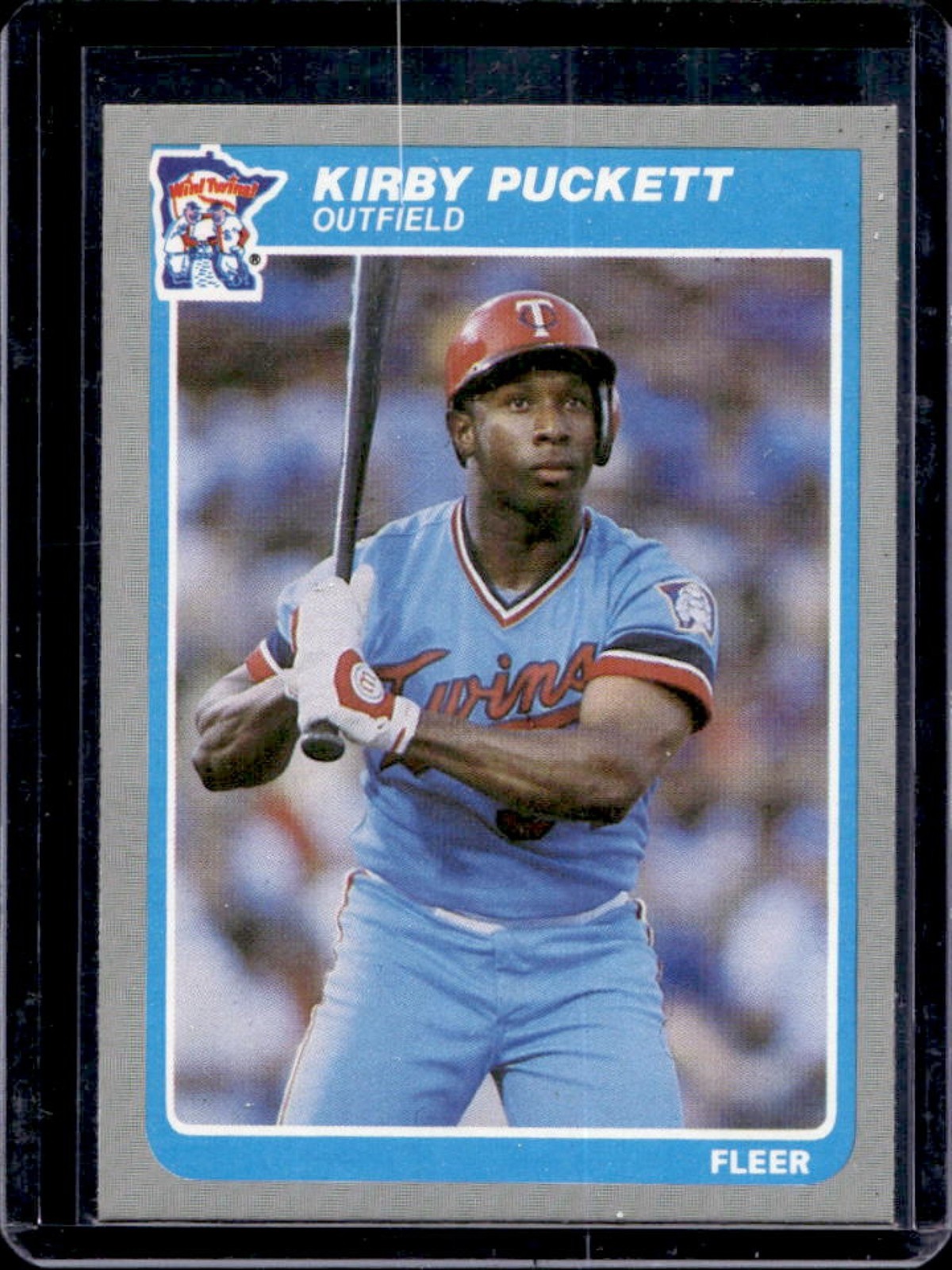 1985 Fleer Kirby Puckett Rookie RC #286 Twins