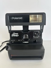 Vintage Polaroid One Step Close Up 600 Instant Film Camera With Strap Works