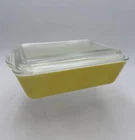 VTG  Pyrex Yellow 1.5 Qt Refrigerator Dish 0503 with Lid 503-C