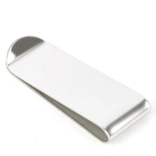 Stainless Steel Money Clip Metal Pocket Holder Wallet Credit Card Holder Gift