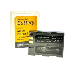 Promaster EN-EL3e Lithium-Ion Battery for Nikon D700 D300s D200 D90 D80 5684