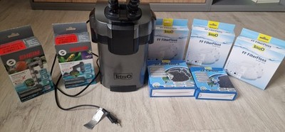 Tetra Aquarium Außenfilter EX 600 Plus mit viel Zubehör