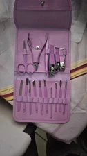 Manicure And Pedicure Tool Set - Includes Cuticle And Nail Cutter Kit 30pcs