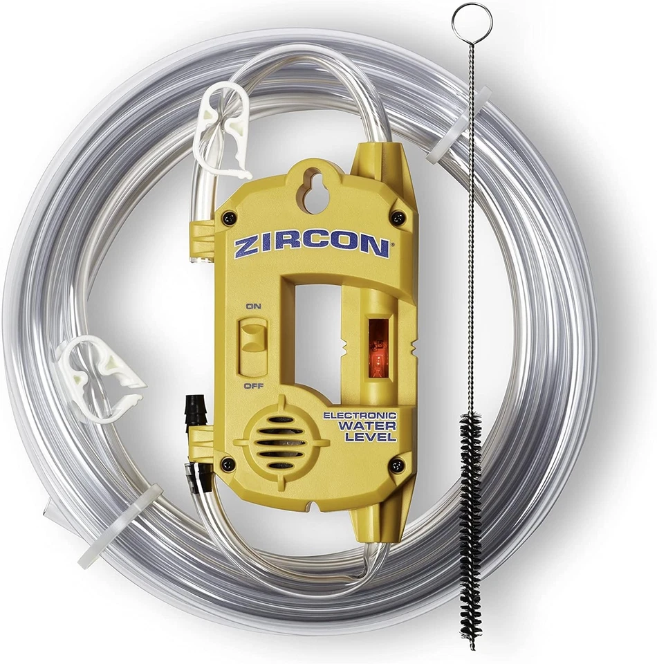 Kit de contratista electrónico de nivel de agua Zircon 25 con manguera de 50 pies y accesorios Foto 4 de 4