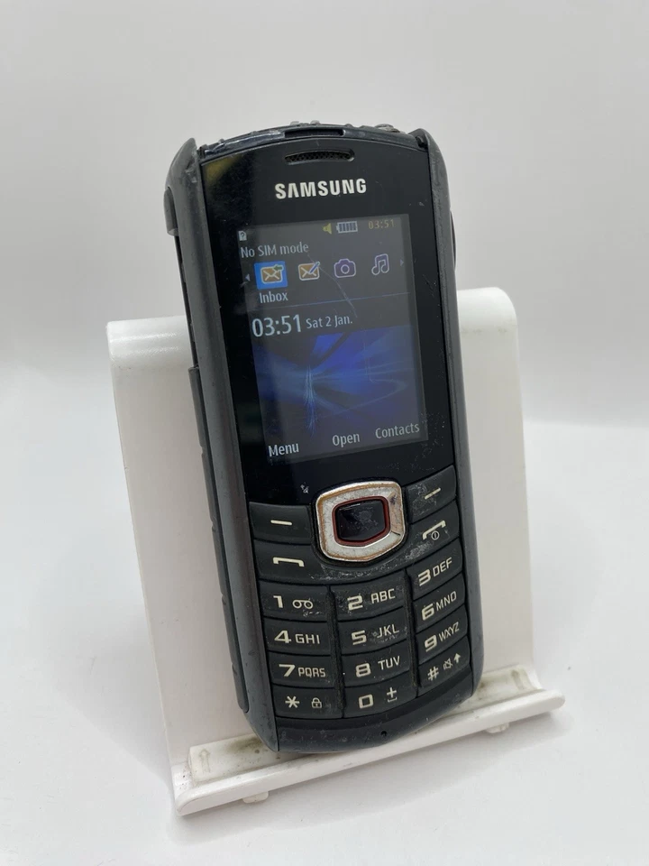 Samsung B2710 Black Unlocked 30MB 2.0" 2MP Rugged Mobile Button Phone #C17, photo 3 of 5