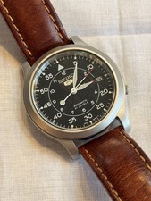 Seiko 5 Sports Men's Black Watch - SNK809