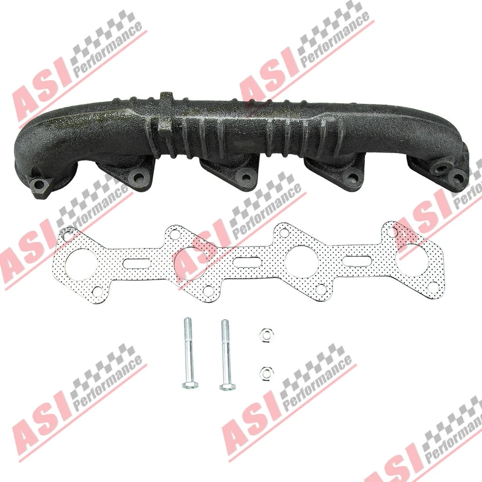 Exhaust Manifold Left Left for 2003~2007 Ford F250 F350 E350 6.0L Diesel HOT Foto 2 de 4