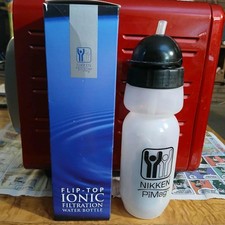 Nikken PImag Flip-Top Ionic Filtration Water Bottle NIB