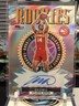2025-26 Topps Finest Basketball Asa Newell Rookie Refractor Autograph Card TZ