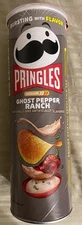 NEW LIMITED EDITION PRINGLES GHOST PEPPER RANCH POTATO CRISPS CHIPS 5.5 OZ CAN