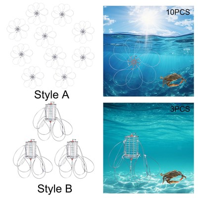 Crab Cast Snare Catch Crab Tool Cast Dip Cage Fishing Crab Snare Net, Fishing