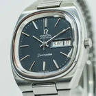 Vintage 1977 **NEAR MINT** OMEGA Seamaster Cal.1022 Automatic Black 36mm Men TV