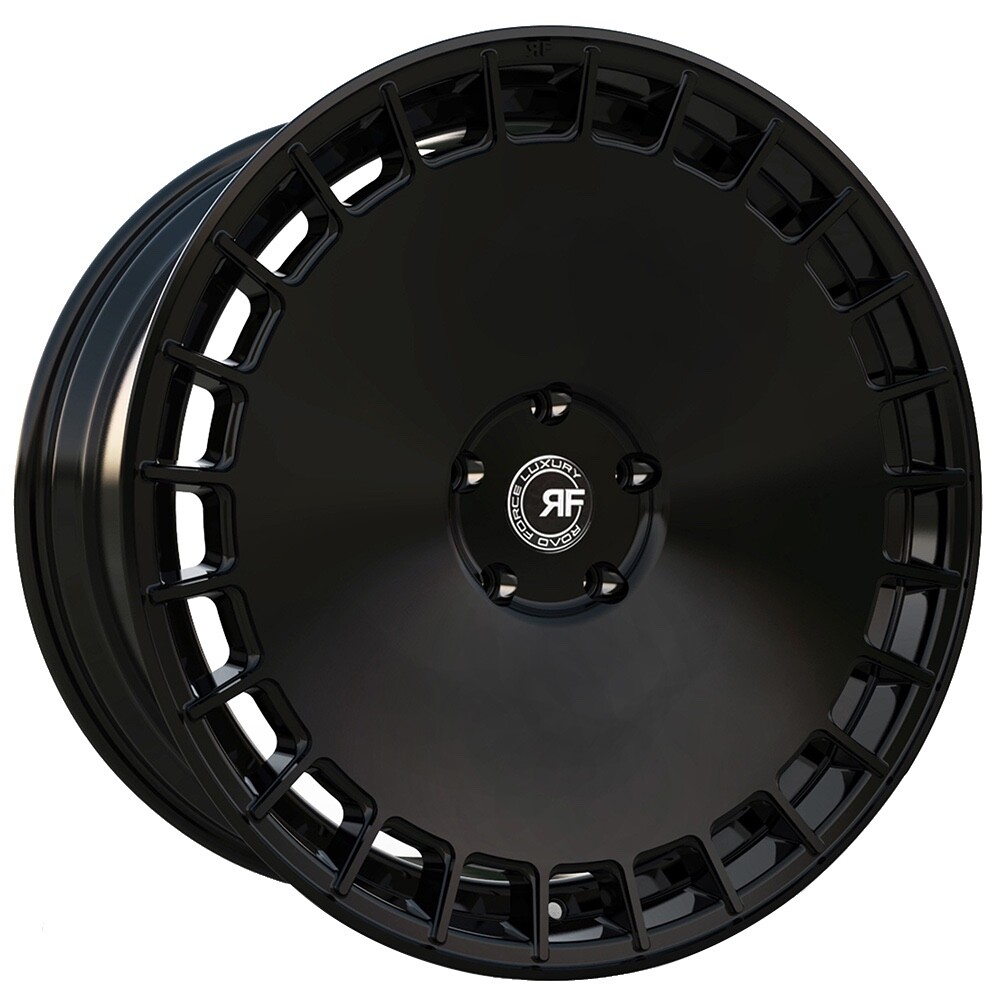 22” RF30 GLOSS BLACK CONCAVE WHEELS RIMS FOR BMW G07 X7 M60i