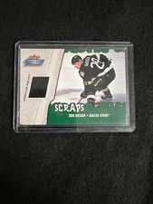 2002-03 Fleer Throwbacks Scraps Jersey Card Bob Bassen #3 Dallas Stars🔥🏒
