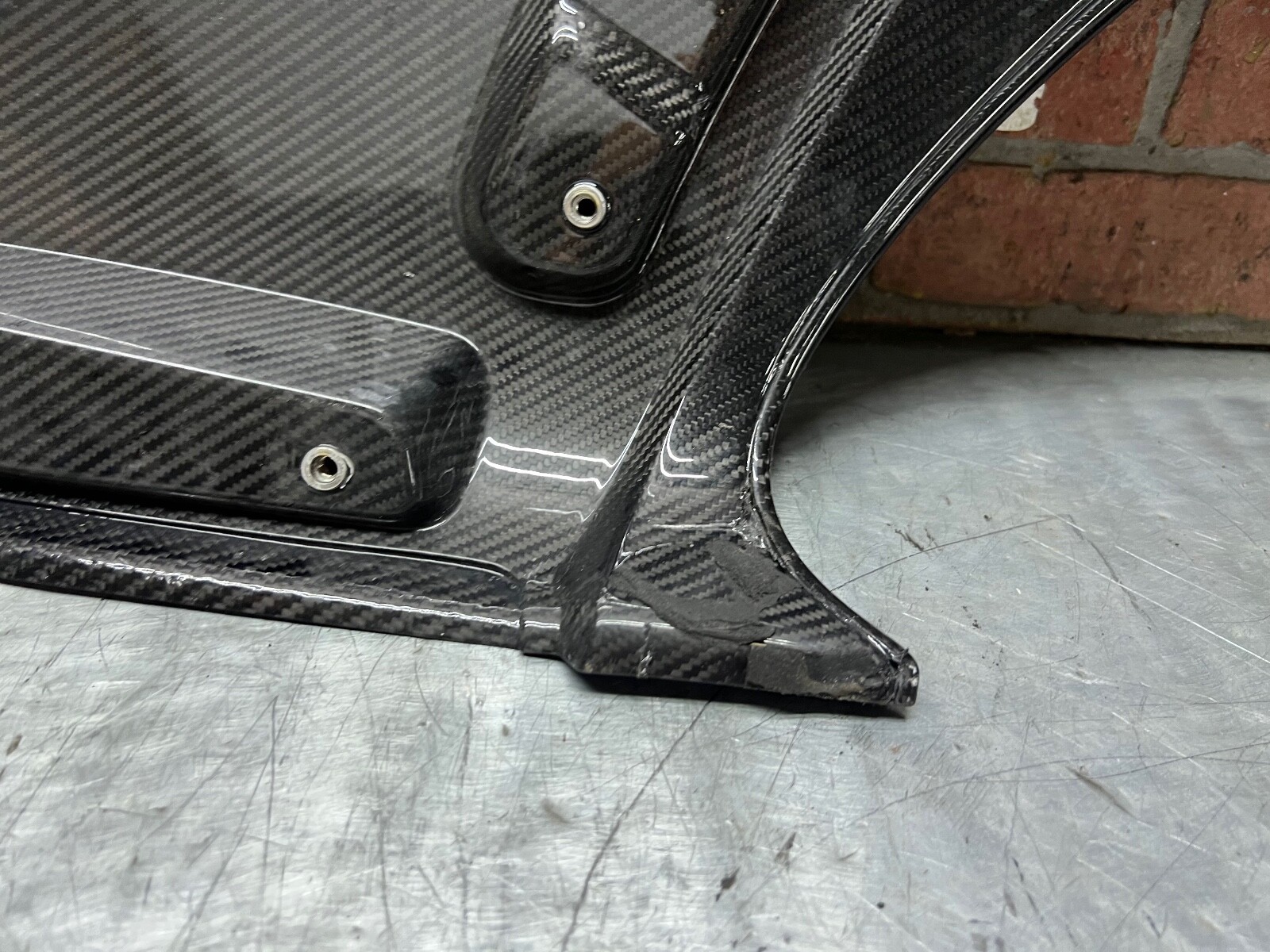 McLaren 650S 2015 Rear Right Scoop Quarter Fender Carbon Blade 15-17