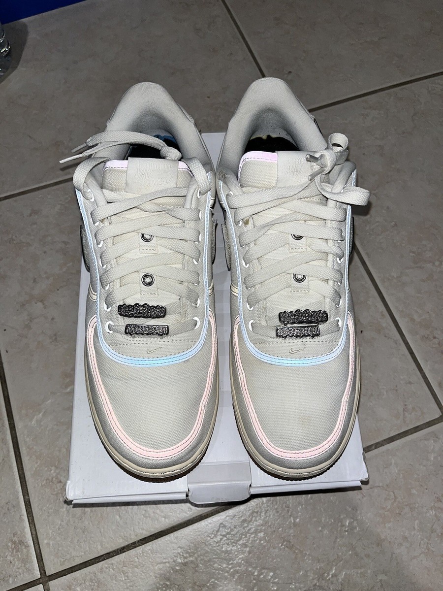 Nike Air Force 1 x Travis Scott Sail | eBay Nike Air Force 1 x Travis Scott Sail | eBay