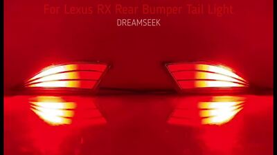 LED Rear Tail Light For Lexus RX350 RX450h 20-22 Reflector Bumper