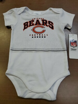 XX Z16 New Chicago Bears Football Infant Onesie Sport NFL Team Apparel Gerber