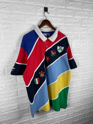 Cotton Trades 6 Nationen Rugby Polo T-Shirt - Bild 3 von 11