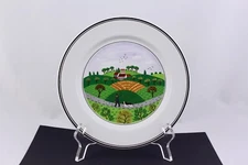 VILLEROY & BOCH NAIF HUNTER & DOG 8" SALAD PLATE - NEW