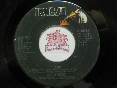  Jerry Reed    Workin' At The Carwash Blues / Age, 45 RPM VG (V7)