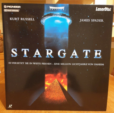 Laserdisc Stargate Dolby Surround Widescreen Pal Deutsch
