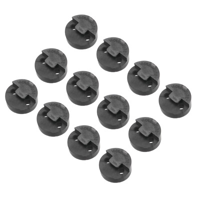 12er Pack 4/4 Violine Dämpfer Violine Übungsdämpfer runder Stil rot für Lautstärkeregler