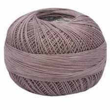 Lizbeth Egyptian Cotton Crochet Thread Size 80 Color 639 Light Antique Violet