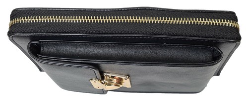 Handytasche Geldbeutel Kombination Schwarz Smartphonetasche Geldbörse Smartphone - Picture 3 of 6