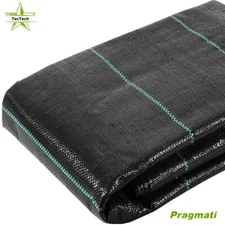 16&33FT Weed Controller Fabric Mat Ground Cover Landscape Barrier 3.2oz