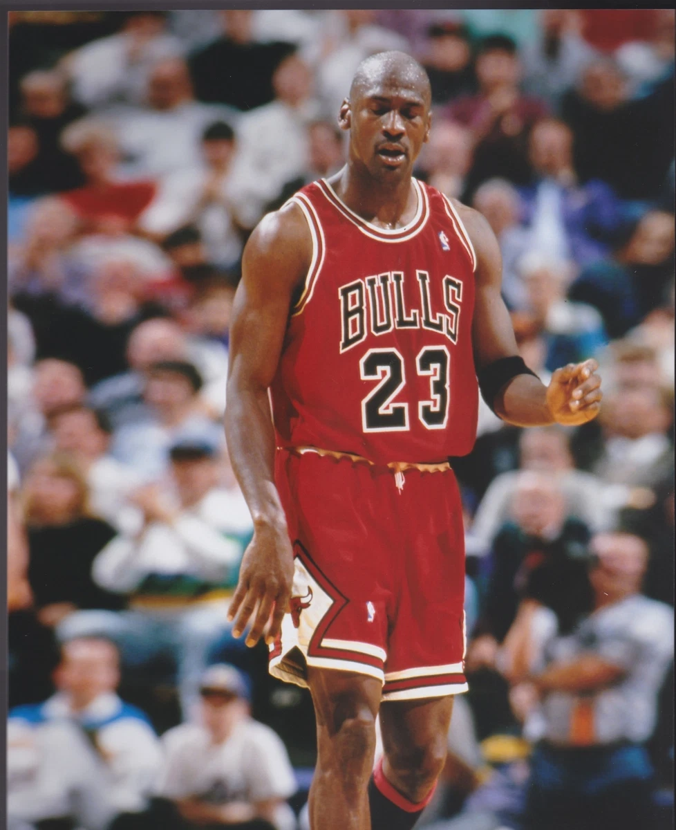 MICHAEL JORDAN #23 8 X 10 PHOTO CHICAGO BULLS NORTH CAROLINA 8