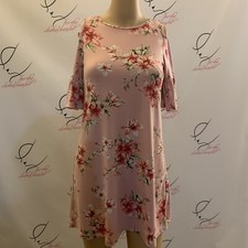 Social Academy. Girl's Size 12. Cold shoulder/Ruffle. Shift. Stretch. B108