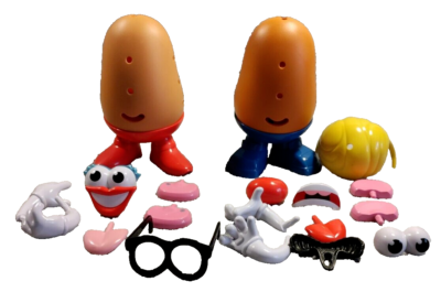 Mr. & Mrs. Potato Head With Lot of 16 Accessories Pre-owned | eBay