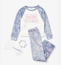 Justice Weekends Are For Baking Cookies Pajamas - Size XS - Size 6 - NWT