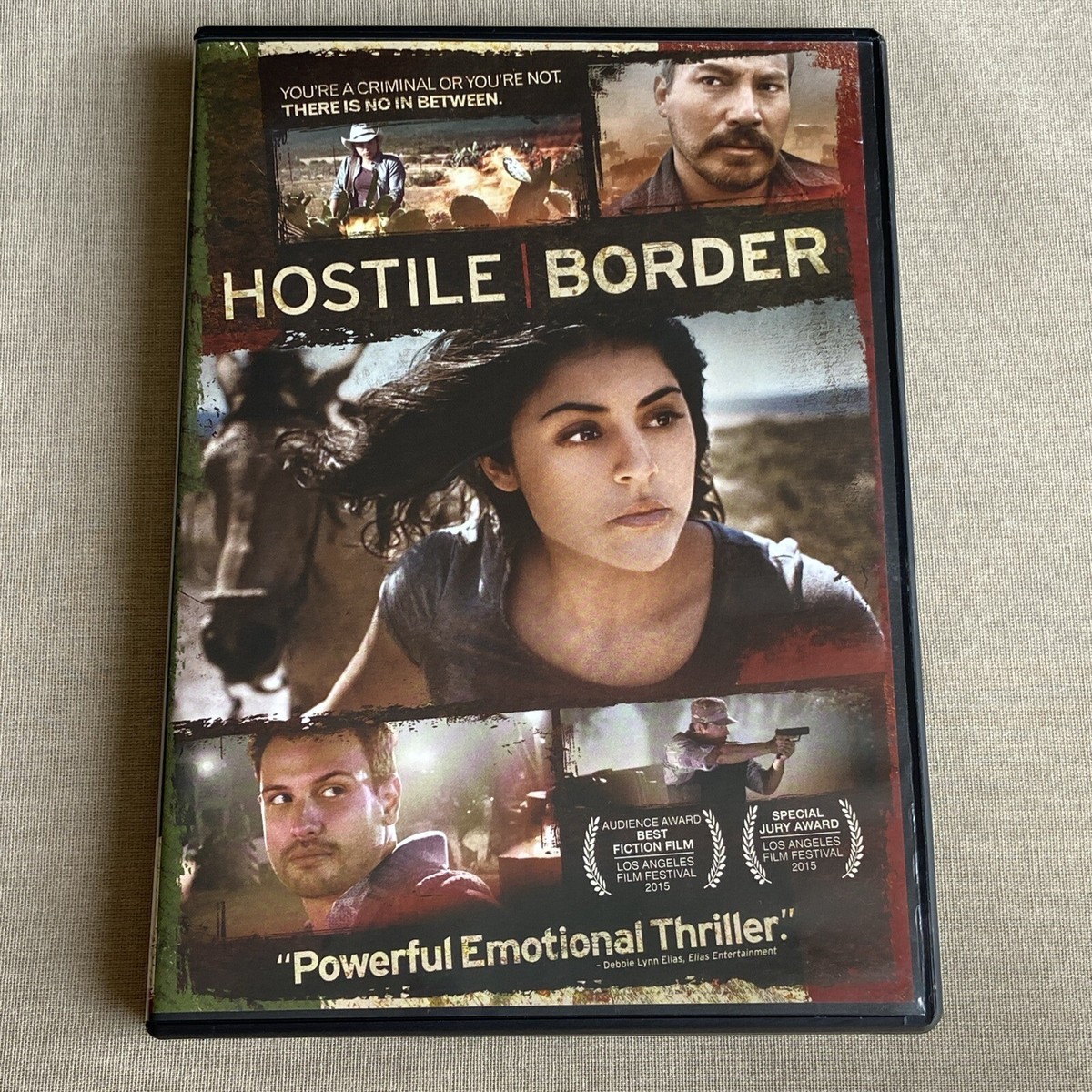 Hostile Border (DVD 2015) Western Crime Thriller Veronica Sixtos