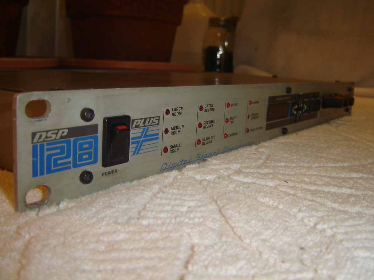 Digitech DSP 128 Plus, Digital Signal Processor, Vintage Rack | eBay